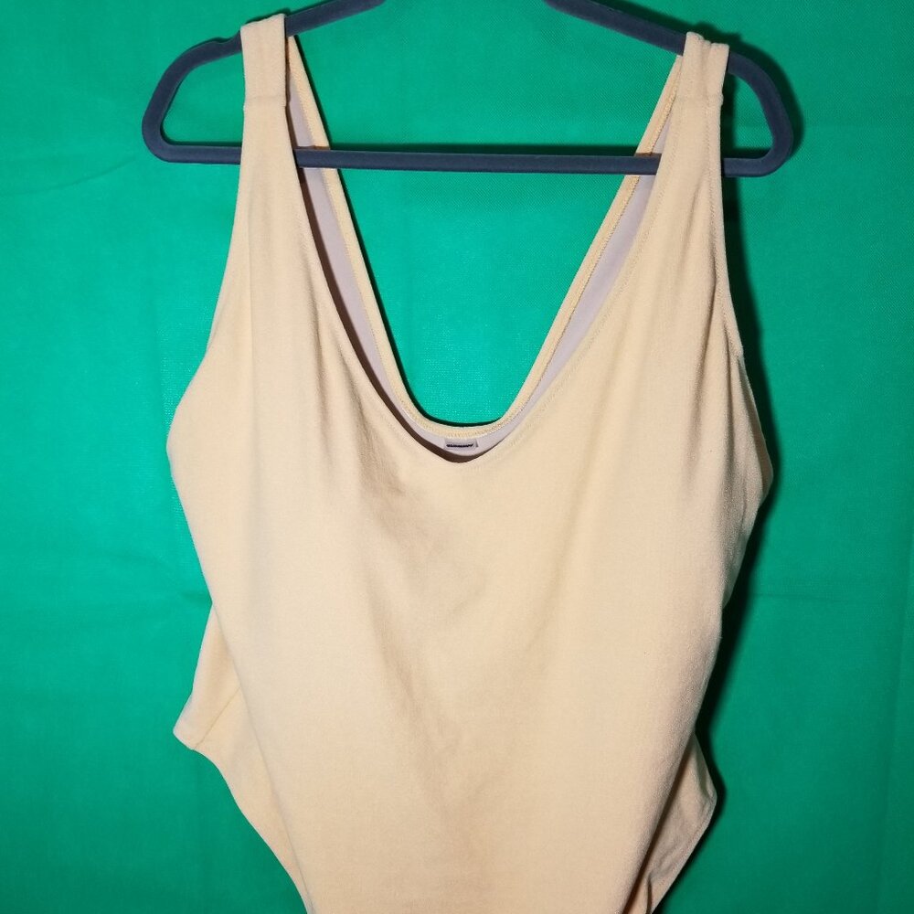 Old Navy Womens 4X Swimsuit Mango Sorbet Beach Retro Cheeky Summer Pool NWOT‎